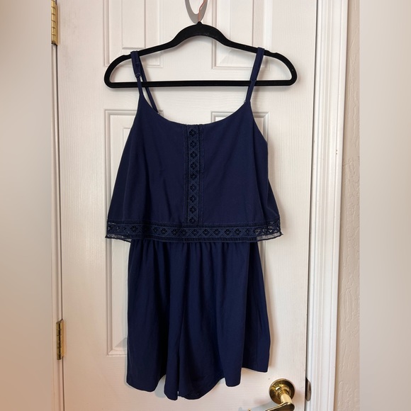 Rue 21 - Royal Blue Romper size Large - Picture 3 of 7
